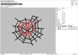 Spider Webslove Embroidery