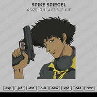 Spike Spiegel Embroidery