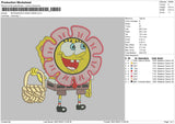 Spongebob W Flower