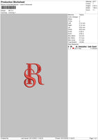 Sr Embroidery File 6 sizes