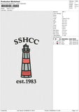 SSHCC Embroidery