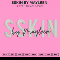 SSKIN BY MAYLEEN Embroidery