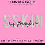 SSKIN BY MAYLEEN Embroidery