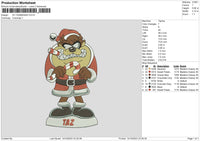 Mania Xmas Embroidery File 6 sizes