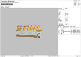 Stihl Axe Embroidery