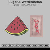 Sugar & Watermelon