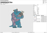 SULLY AND BOO Embroidery