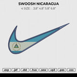 SWOOSH NICARAGUA Embroidery