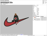 Swoosh Obito Embroidery