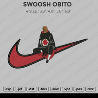 Swoosh Obito Embroidery