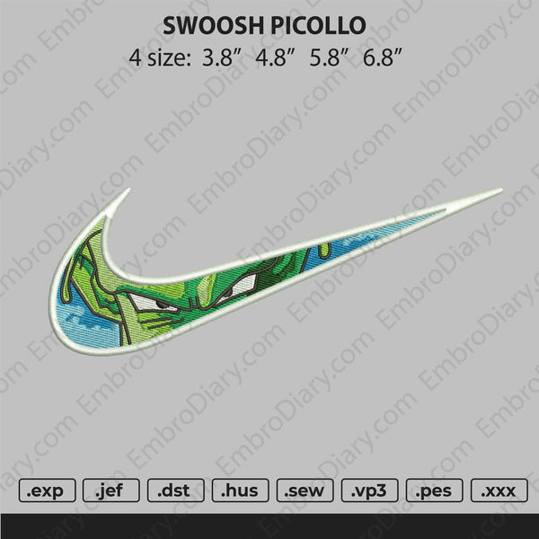 Swoosh Piccolo Embroidery