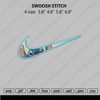 Swoosh Stitch Embroidery