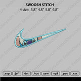 Swoosh Stitch Embroidery