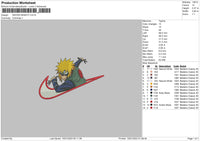 Swoosh Minato Embroidery File 6 sizes