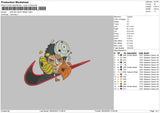 Swoosh Obito Mask Embroidery