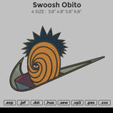 Swoosh Obito Embroidery