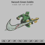 Swoosh green goblin