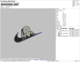 Swoosh 05 Anime Embroidery