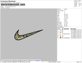 Swoosh Anime 003 Embroidery