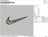 Swoosh Anime 003 Embroidery