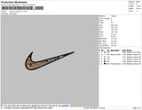 Swoosh Anime 005 Embroidery