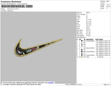 Swoosh Levi V2 Embroidery