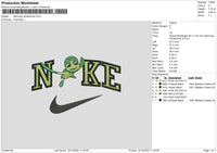 Nike Sammys Embroidery File 6 sizes