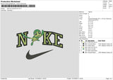 Nike Sammys Embroidery File 6 sizes