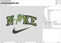 Nike Sammys Embroidery File 6 sizes