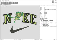 Nike Sammys Embroidery File 6 sizes