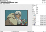 Sesshomaru Rectangle v2 Embroidery