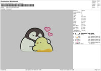 Soft Chick Embroidery File 6 sizes