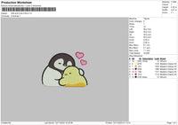 Soft Chick Embroidery File 6 sizes
