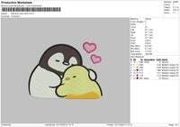 Soft Chick Embroidery File 6 sizes