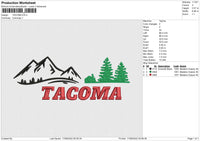 TACOMA Embroidery