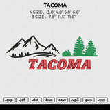 TACOMA Embroidery