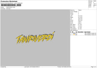 Tanriverdi Embroidery File 6 sizes