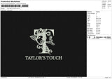 Taylortext 2402 Embroidery File 6 sizes