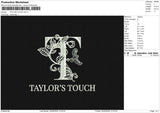 Taylortext 2402 Embroidery File 6 sizes