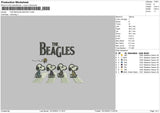 Snoopy 1910 Embroidery File 6 sizes
