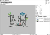 The Nest Embroidery File 6 sizes