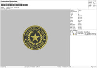 State Texas Embroidery File 6 sizes