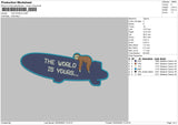 The World Embroidery File 6 sizes