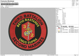 Thrid Battalion Embroidery