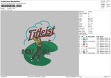 Titleist Embroidery File 6 sizes