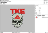 Tke V2 Embroidery File 6 sizes