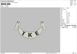 Tke EMbroidery File 6 sizes