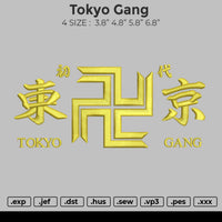 Tokyo Gang Embroidery