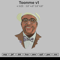 Toonme V1 Embroidery