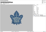 Toronto1702 Embroidery File 6 sizes